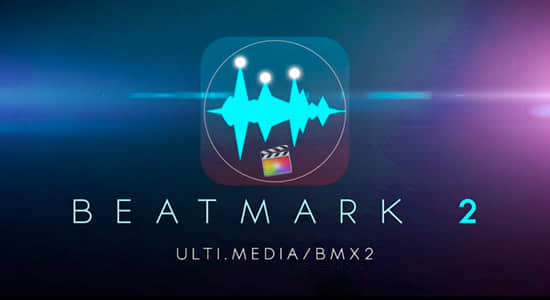 FCPX插件-音频节拍卡点自动标记工具 BeatMark 2 Mac