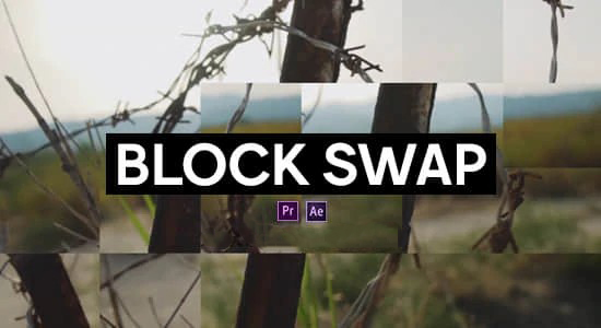 随机生成像素块视觉特效 Block Swap v1.0 Mac