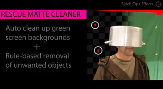 自动清除抠像背景残留 Rescue Matte Cleaner v1.0