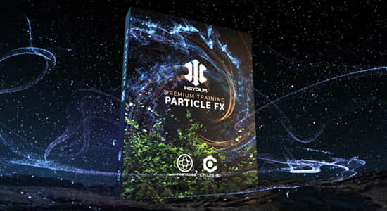 C4D教程-学习强大的X-Particle 4 XP粒子插件使用教程