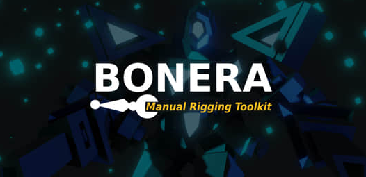 人物角色模型骨骼绑定加快手动装配Blender插件 Bonera v1.3.1