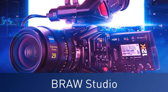 将Blackmagic RAW格式视频素材导入软件 BRAW Studio v2.2.4