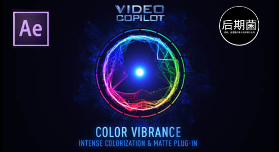 AE插件：快速染色/着色插件 VideoCopilot Color Vibrance 1.0.6