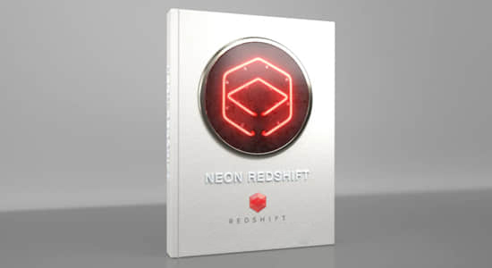 霓虹发光文字图形效果 Neon Redshift v2.80 + 使用教程