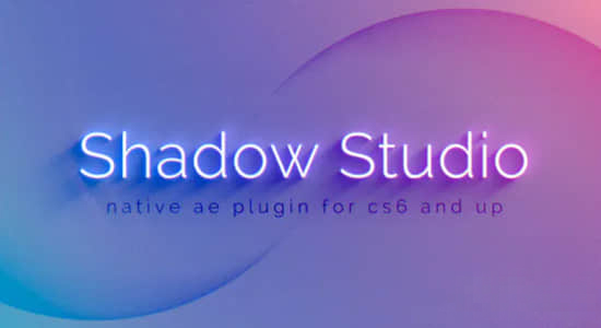 AE插件-优雅漂亮真实阴影特效 Shadow Studio v1 Win/Mac + 使用教程