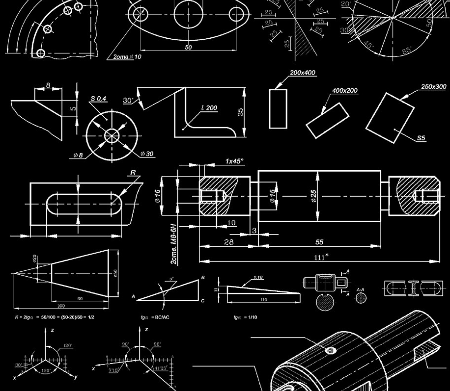 【PNG素材】80个科幻武器科学计算图形公式符号手稿矢量元素